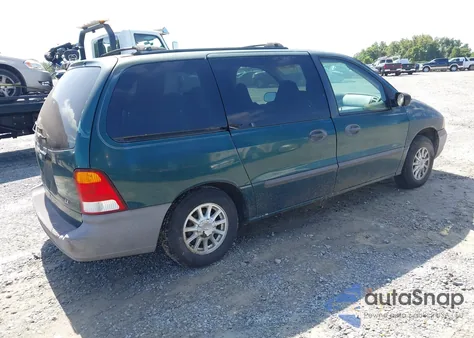 2001 Ford Windstar Lx from USA, damaged, VIN 2FMZA51411BB52528